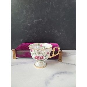 Vintage October Cosmos Tea Cup